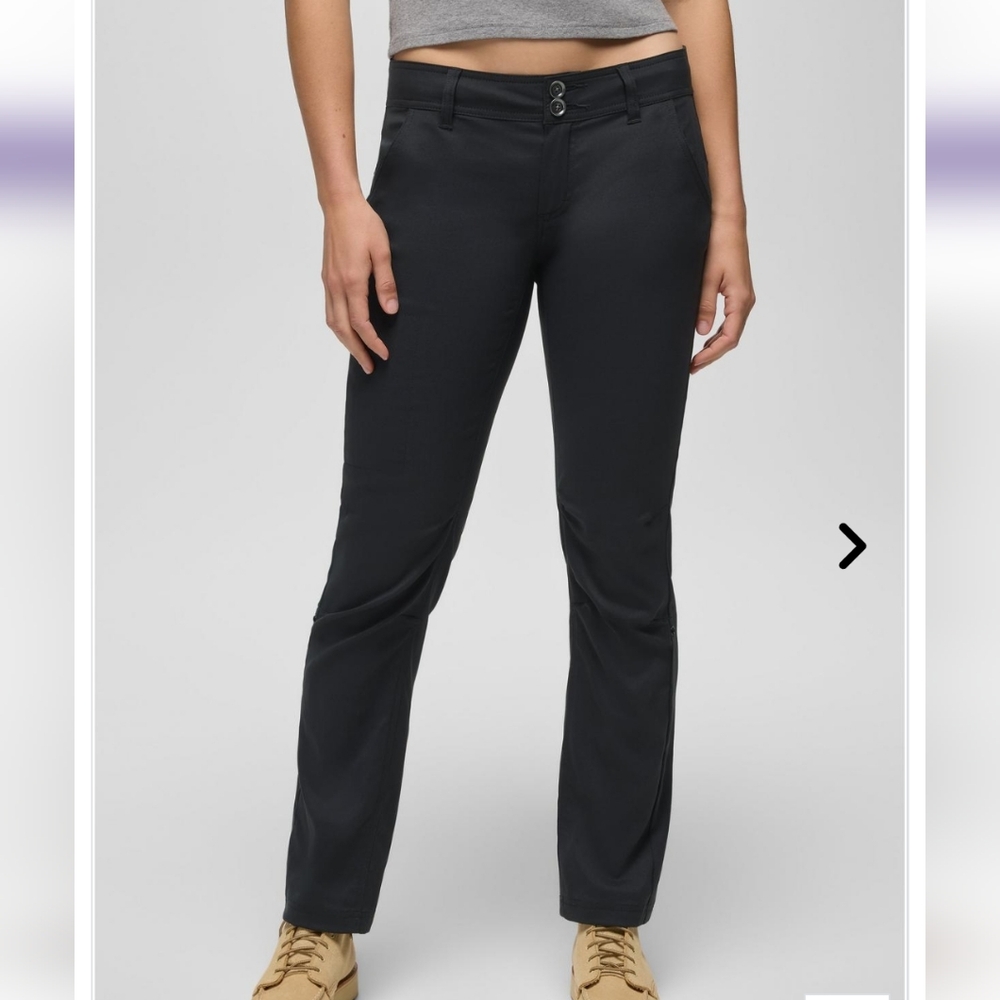 PrAna Halle Straight Pant In Black